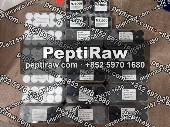 Labelled kits arranged by lot before packing